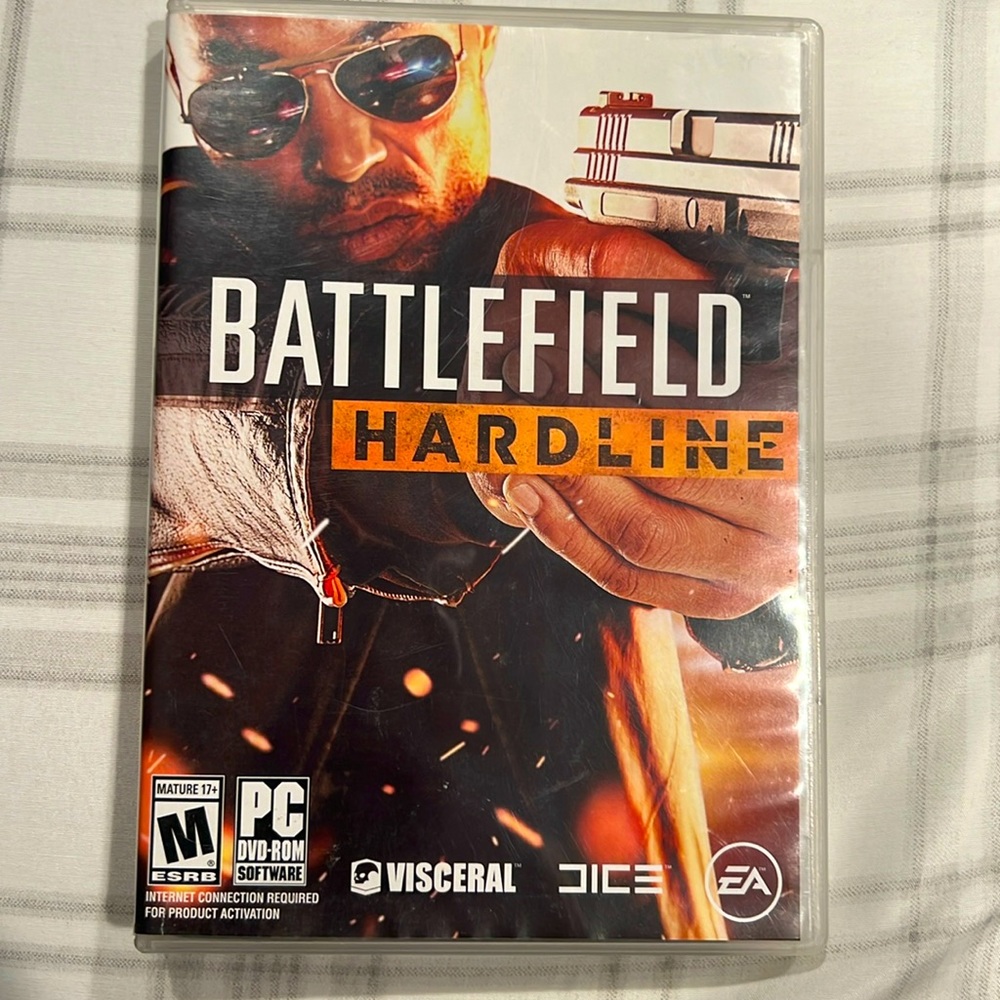 PC Game BATTLEFIELD HARDLINE (5 Discs)